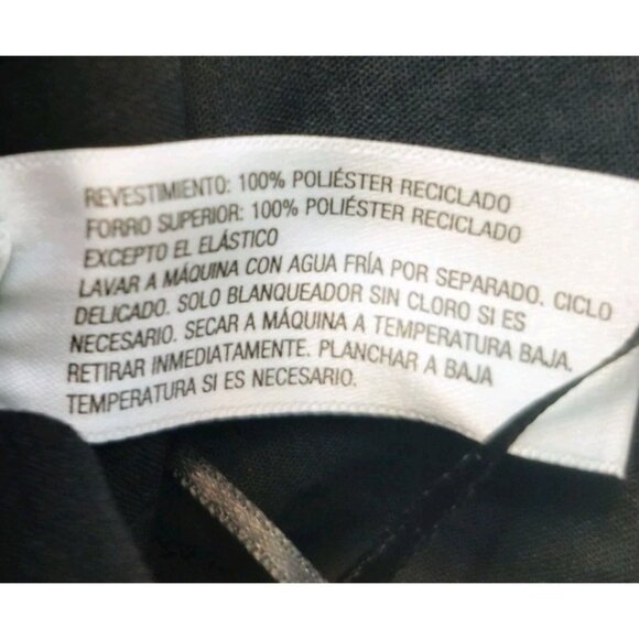 A New Day Women Straple Jumpsuit Black Size Medium Pleated Wide Leg Pull On - Picture 10 of 13